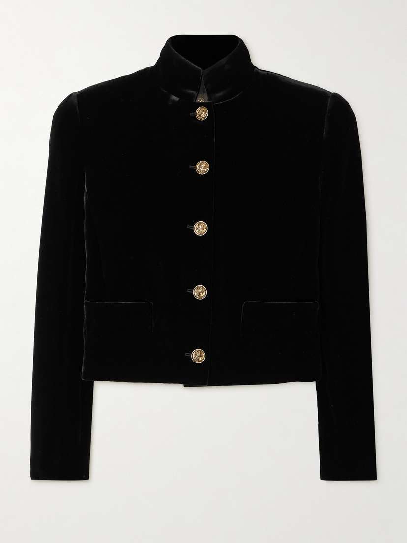 Loro Piana Stephanie Velvet Jacket
