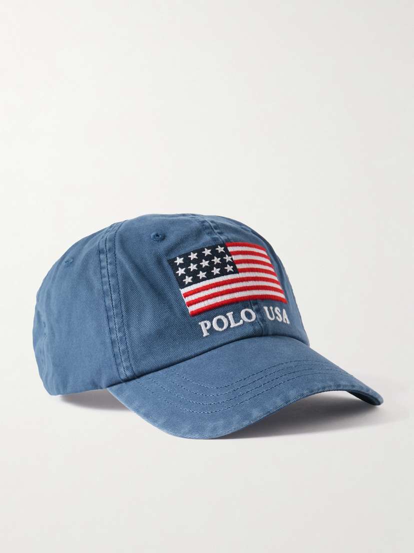 Polo Ralph Lauren Embroidered Cotton-twill Baseball Cap