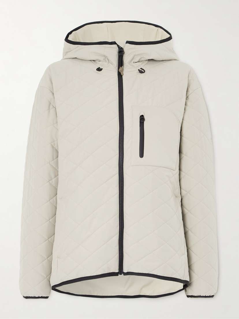 Loro Piana Denali Hooded Quilted Padded Shell Jacket