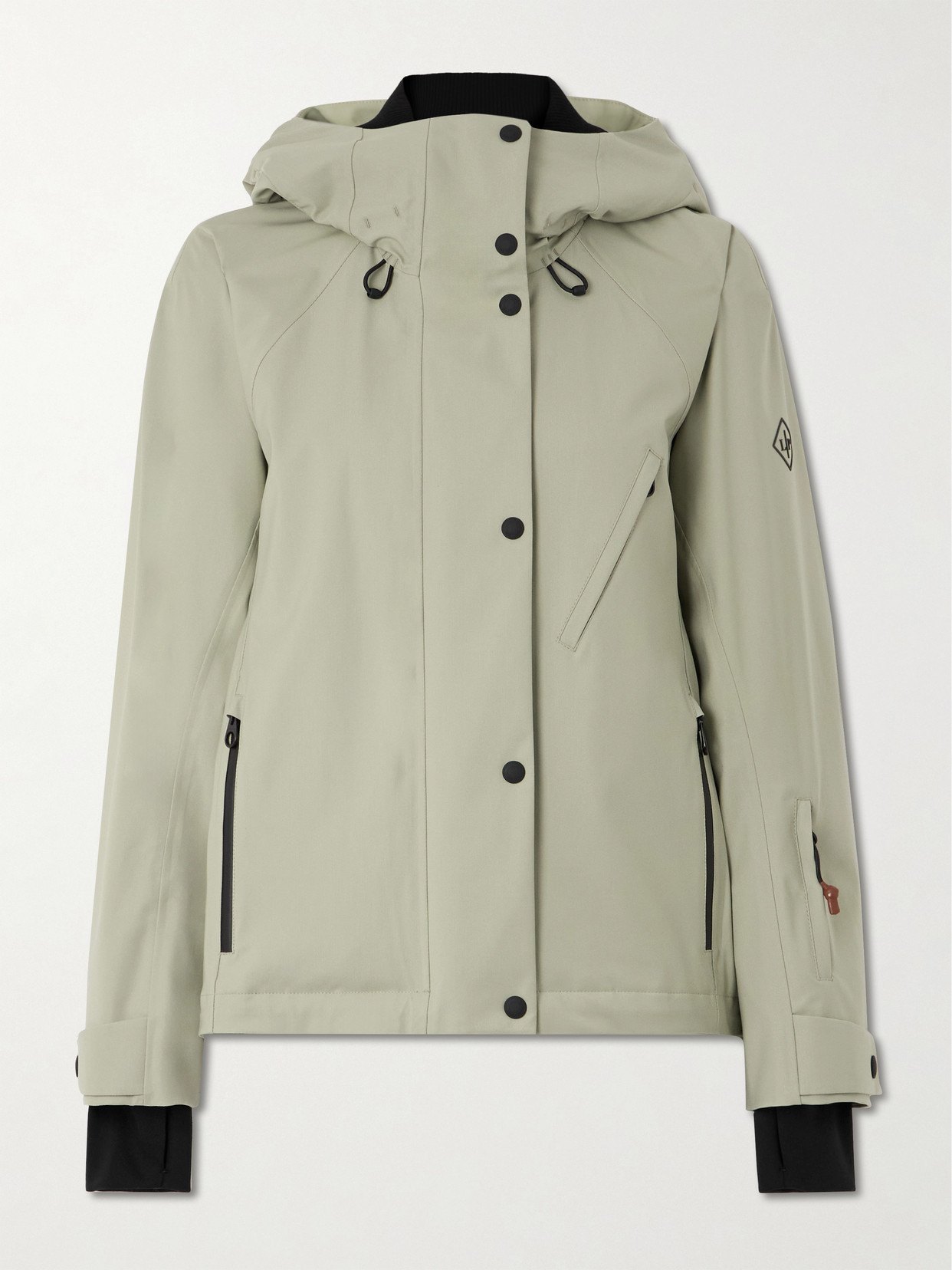 Loro Piana Bia Hooded Wool-blend Jacket In Green