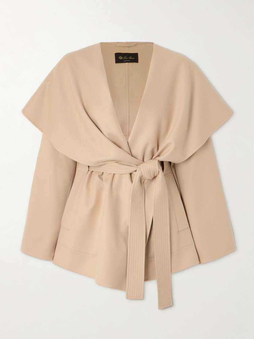 Loro Piana Belted Cashmere Cardigan