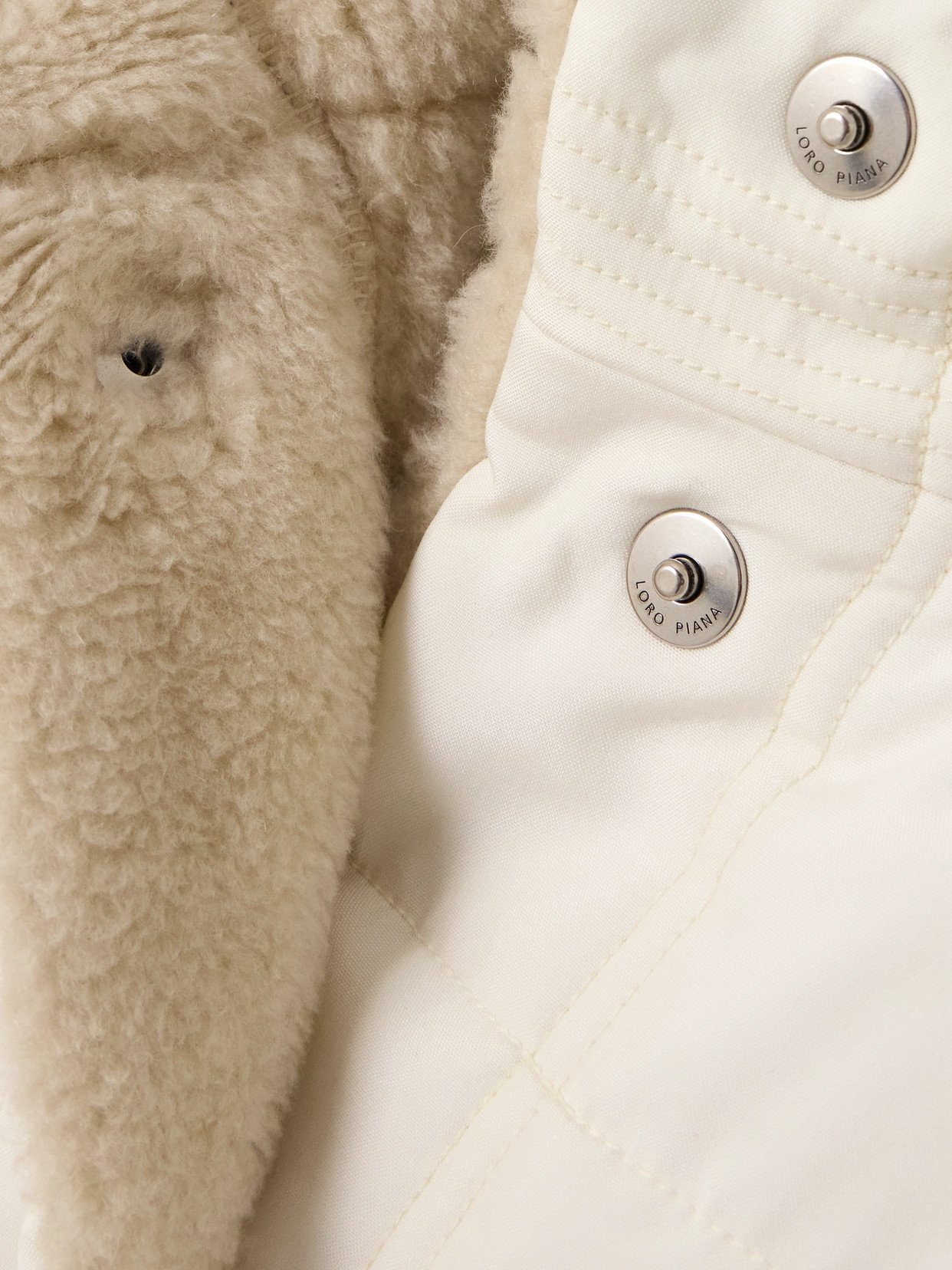Loro Piana Leone Quilted Silk-shell Vest In Off-white