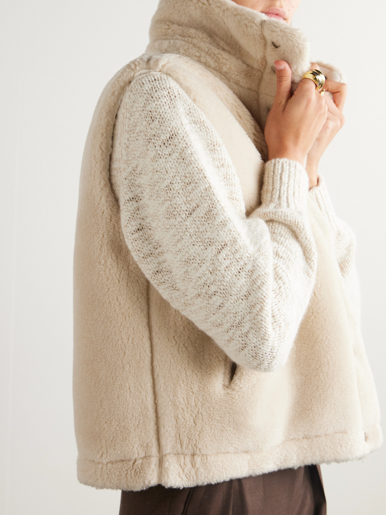 Loro Piana Leone Quilted Silk-shell Vest In Off-white