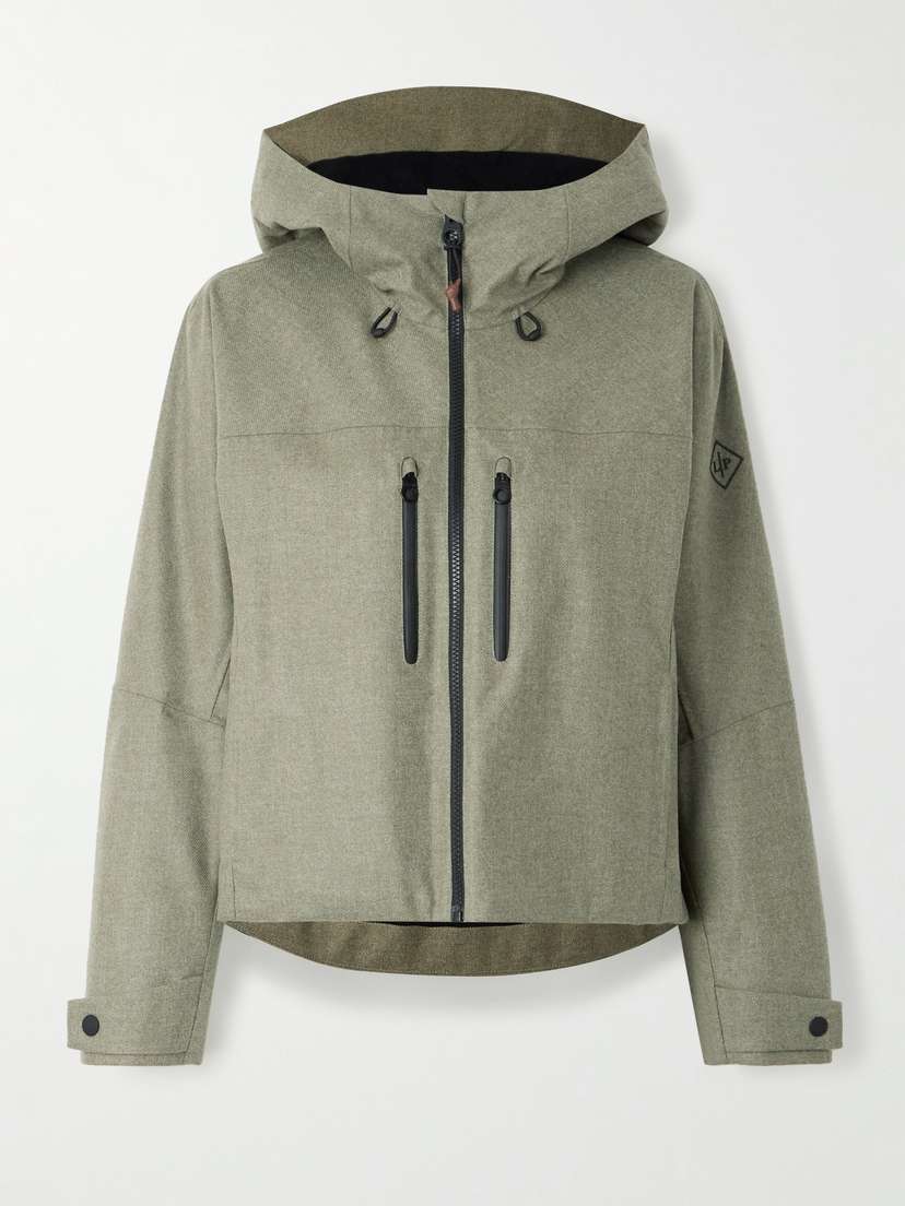 Loro Piana Abelboden Wool And Cashmere-blend Hooded Jacket
