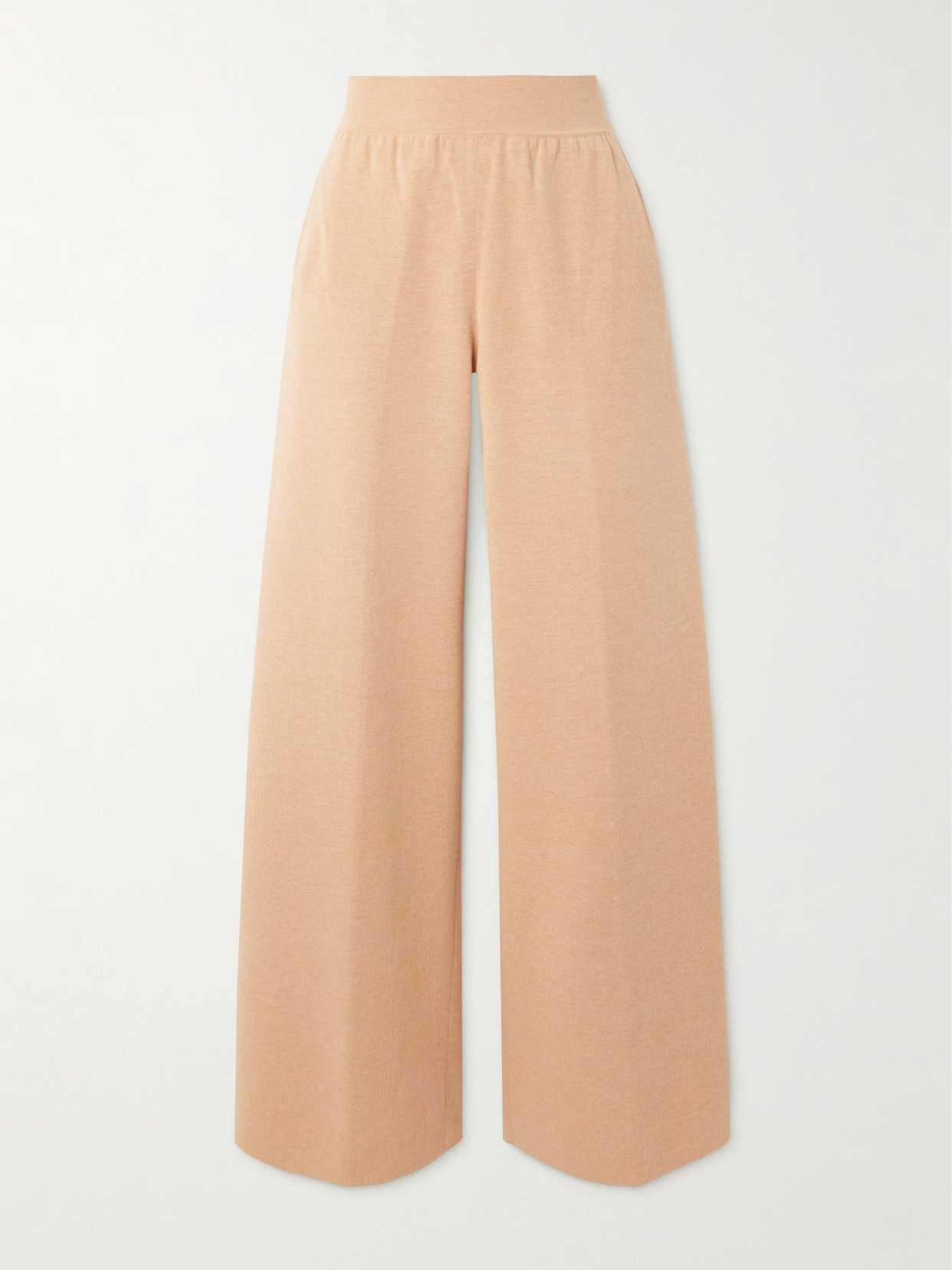 Loro Piana - Cashmere And Silk-blend Wide-leg Pants - Neutrals