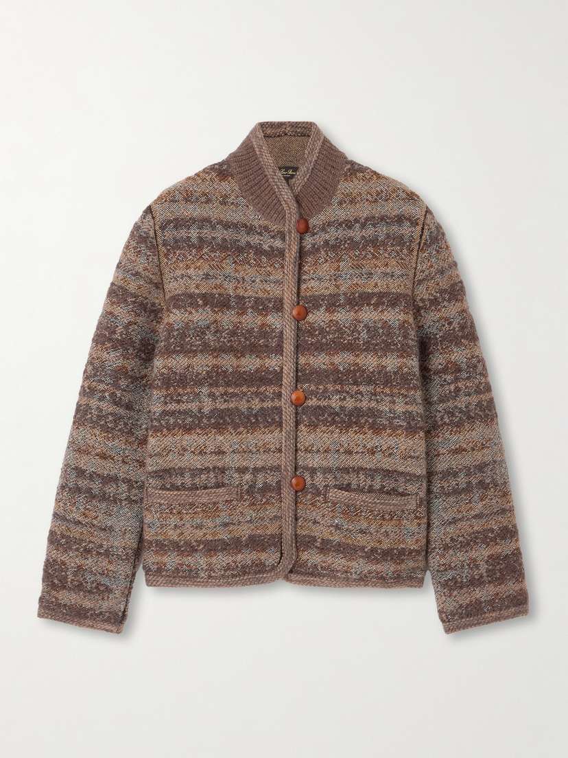 Loro Piana Scopello Brushed Jacquard-woven Jacket