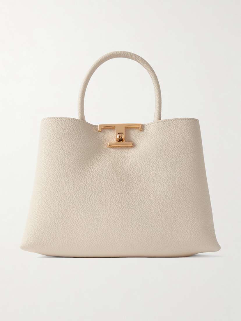 Tod's Manici Textured-leather Tote Bag