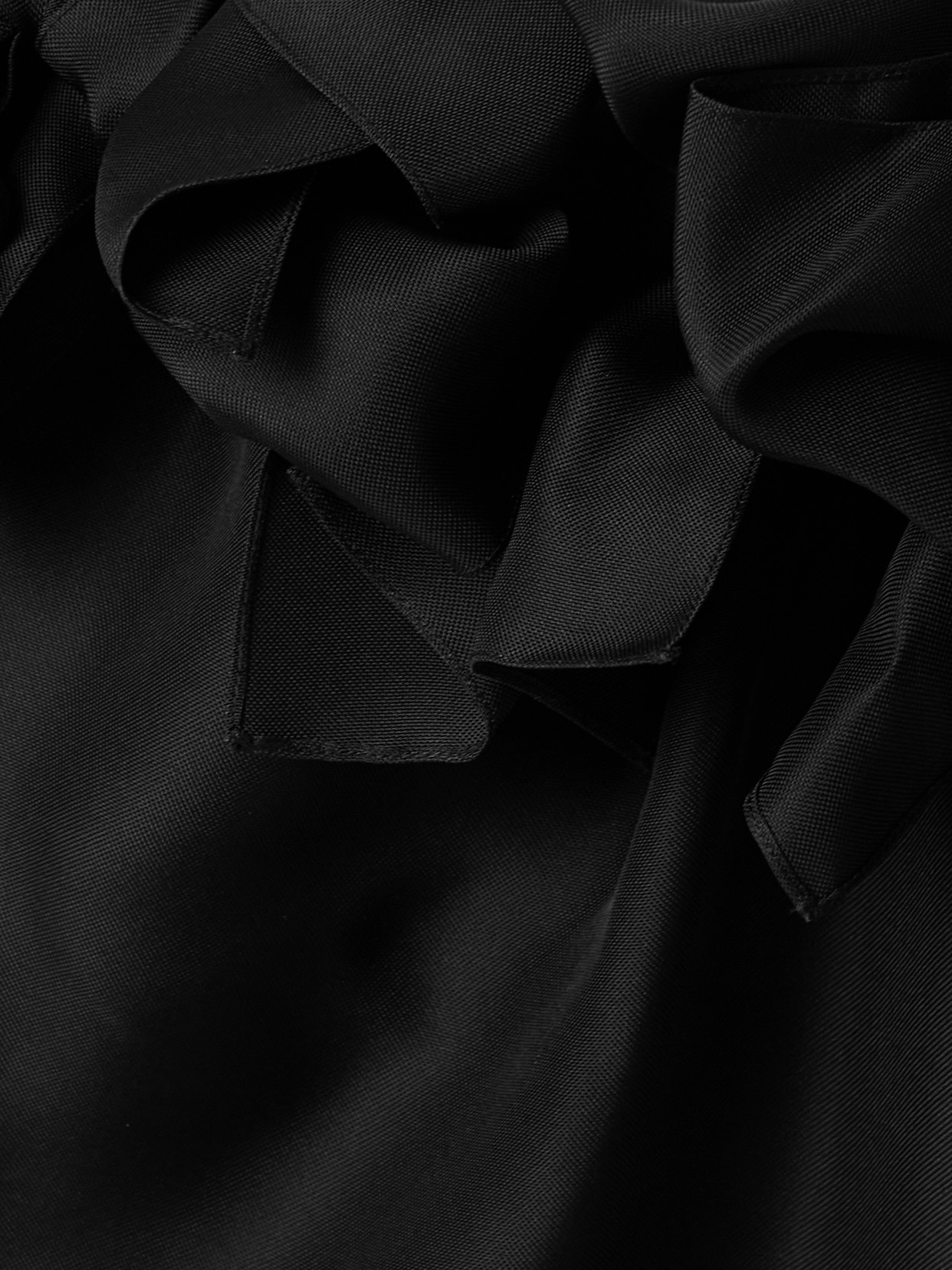 Carolina Herrera Rosette Off-shoulder Top In Black