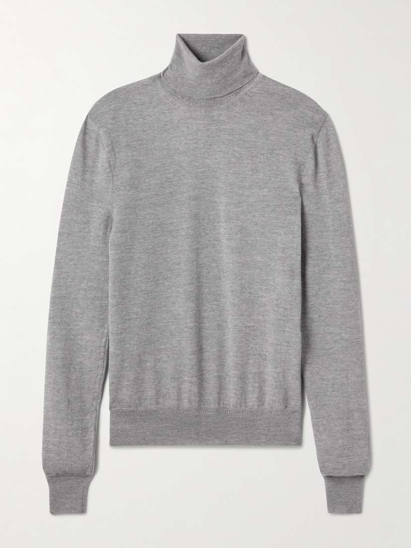 Saint Laurent Wool Turtleneck Sweater