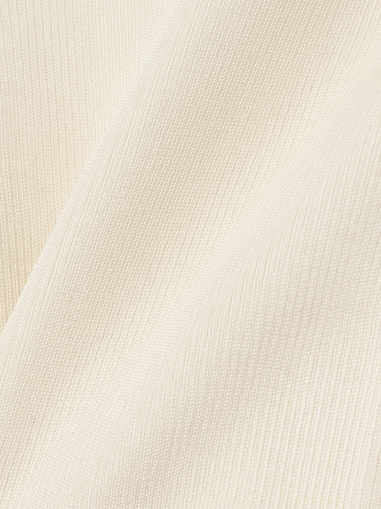 Saint Laurent Lace-trimmed Ribbed Silk-jersey Tank Top In Neutrals