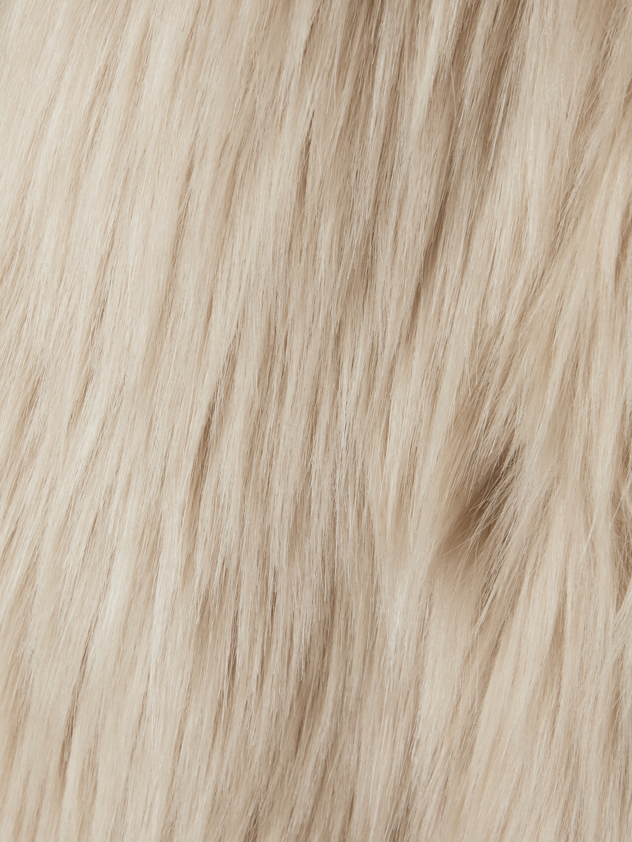 Saint Laurent Animal-free Fur Jacket In Neutrals