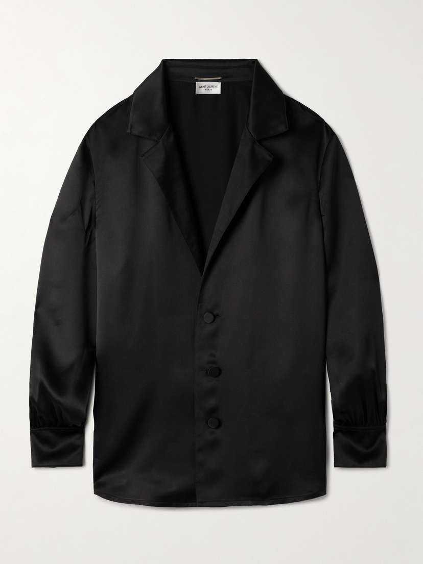 Saint Laurent Silk-satin Shirt