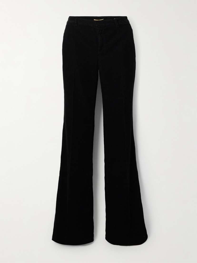 Saint Laurent Cotton-corduroy Bootcut Pants