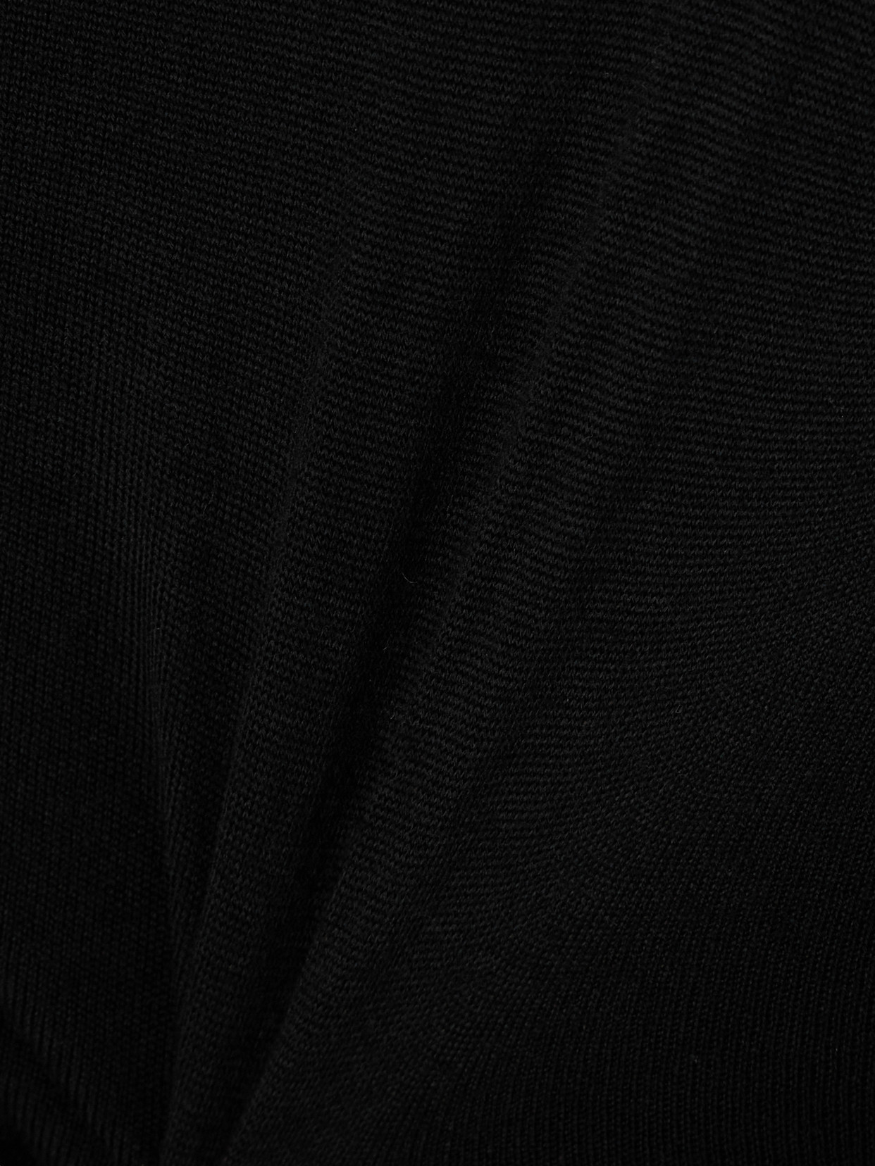 Saint Laurent Wool Turtleneck Sweater In Black