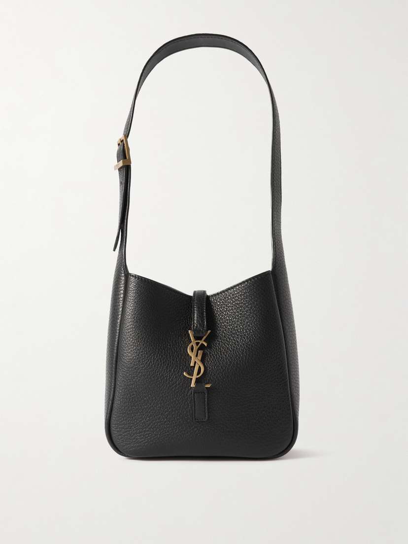 Saint Laurent Le 5 À 7 Bea Mini Textured-leather Shoulder Bag