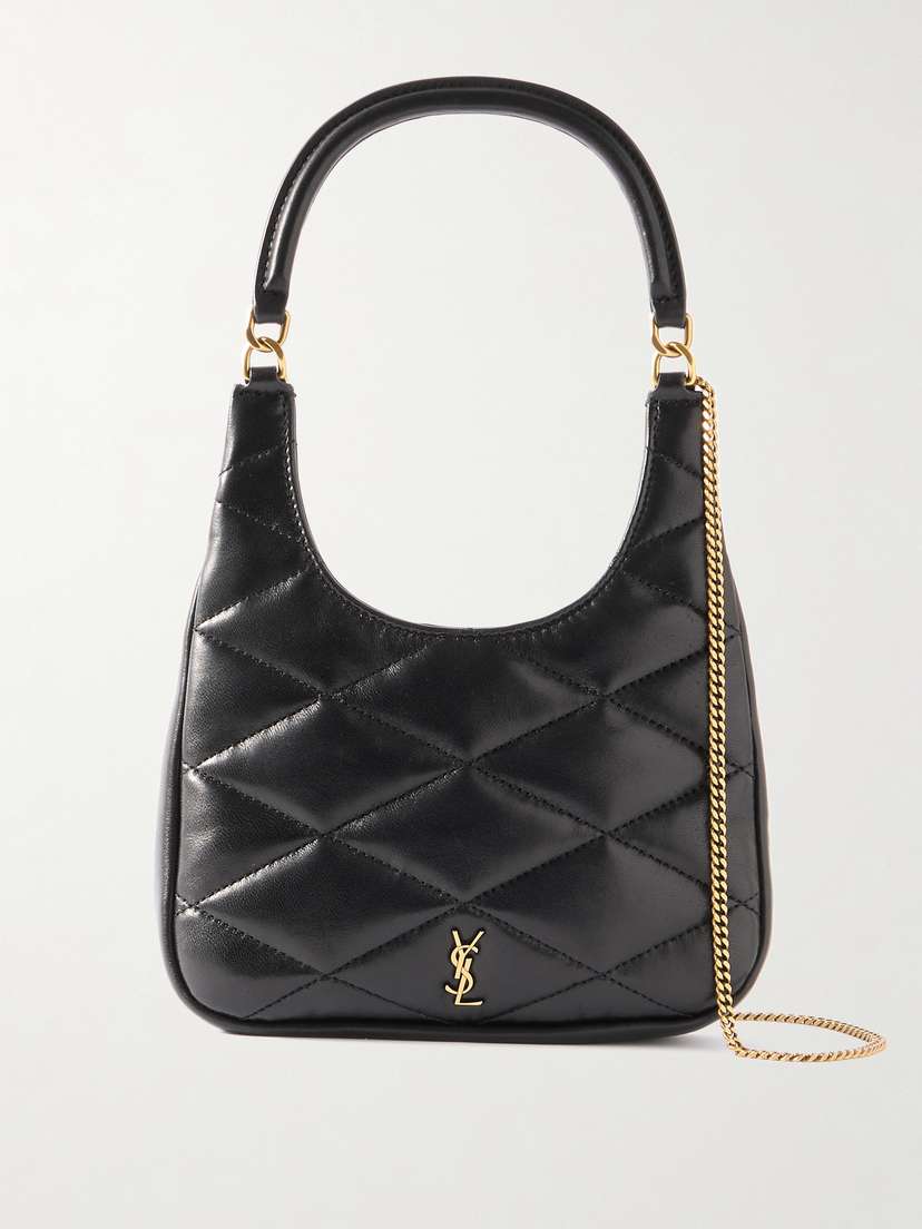 Saint Laurent Sade Mini Quilted Leather Tote