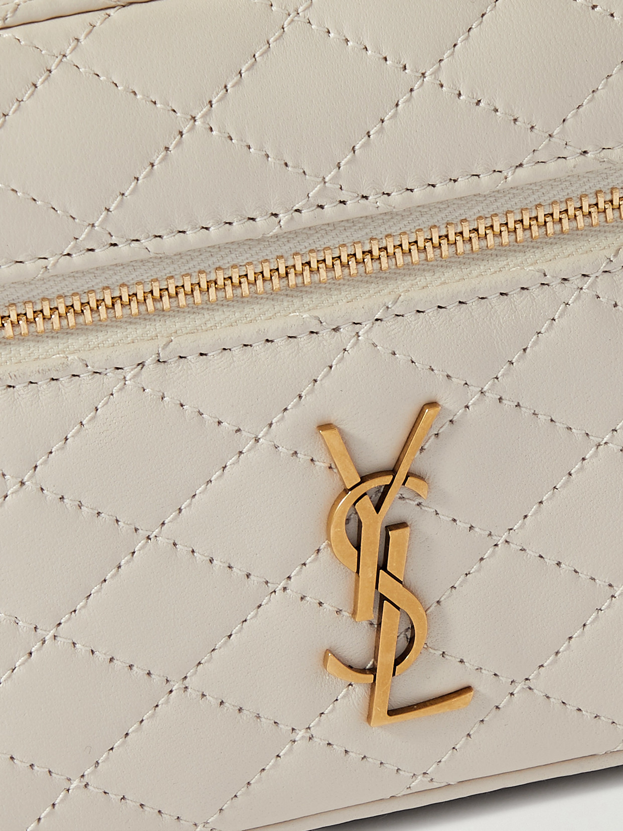 Gaby Vanity Mini Quilted Shoulder Bag