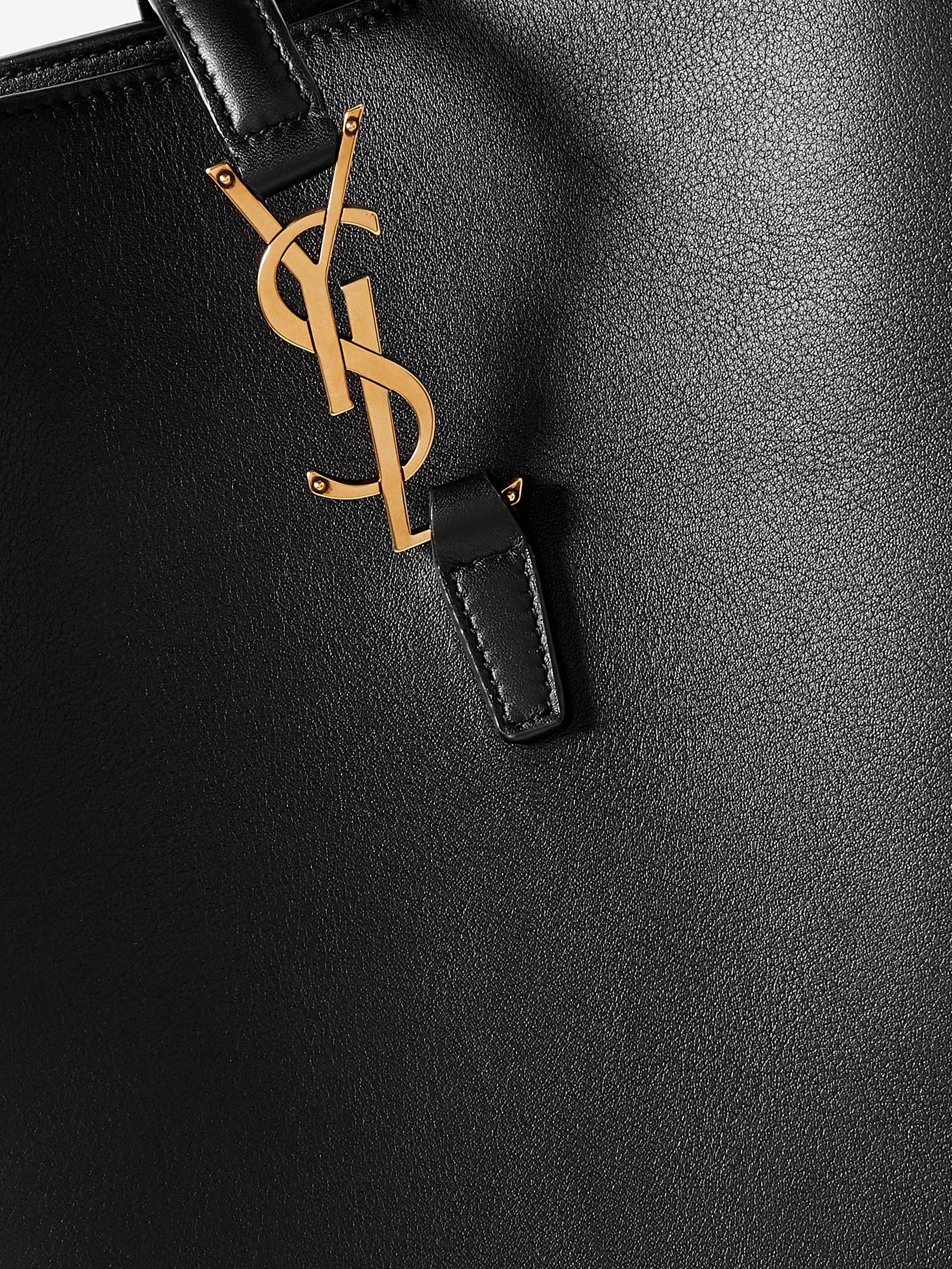 SAINT LAURENT Le 24 leather tote