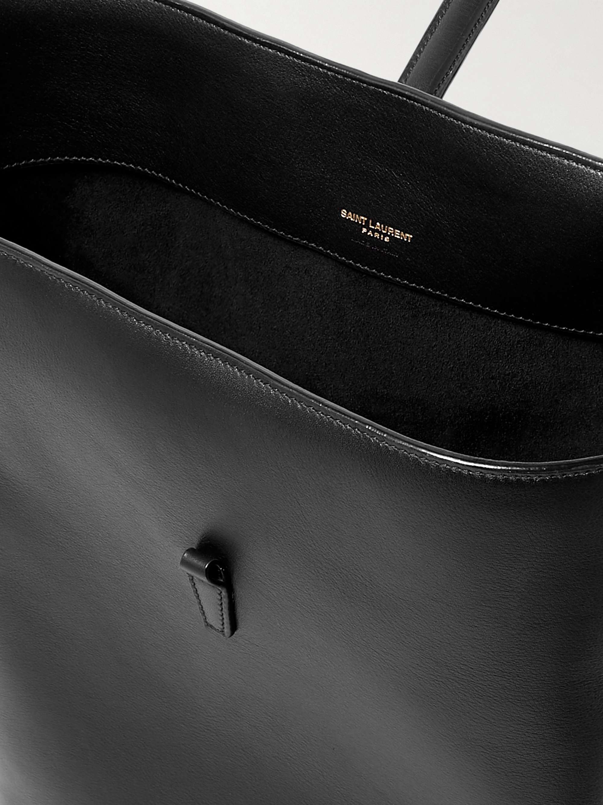 SAINT LAURENT Le 24 leather tote