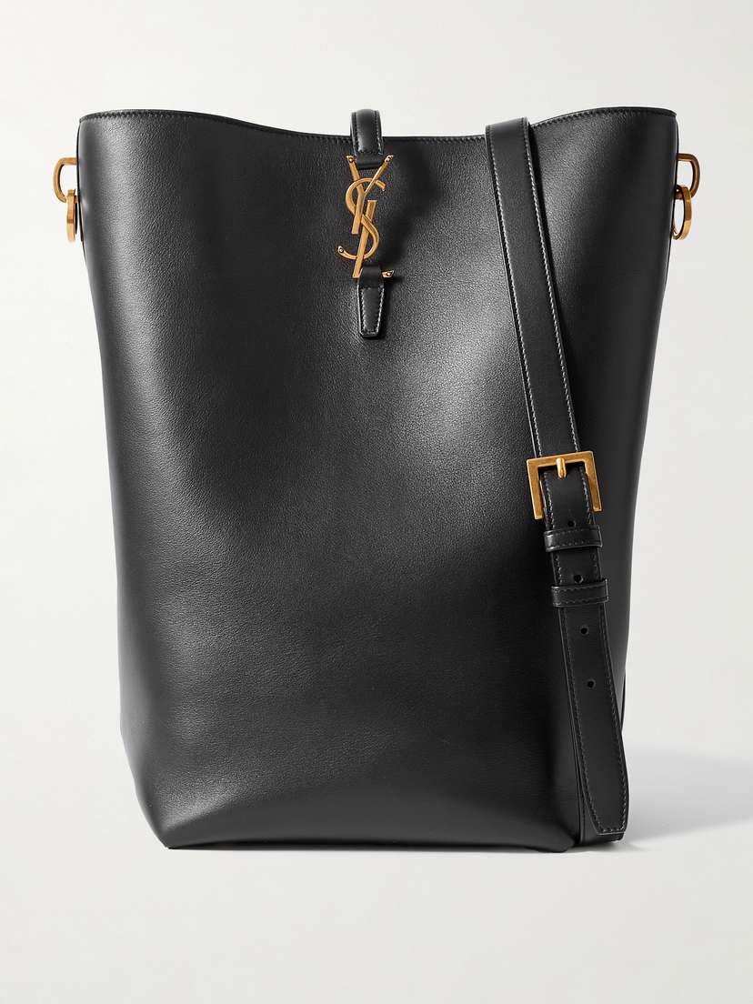 Saint Laurent Le 37 Long Leather Bucket Bag