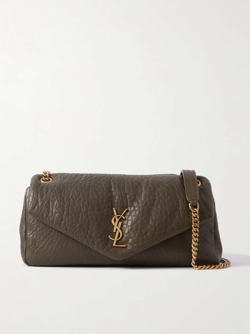 Saint Laurent Calypso Medium Padded Leather Shoulder Bag
