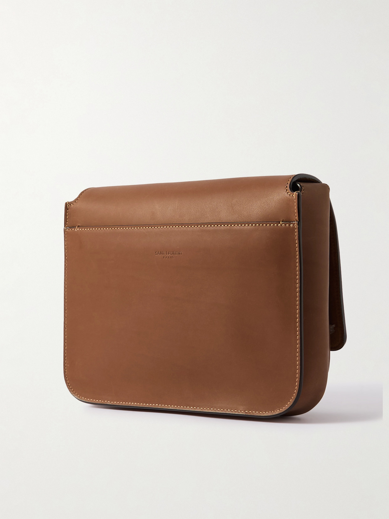 Saint Laurent Niki Leather Shoulder Bag In Red