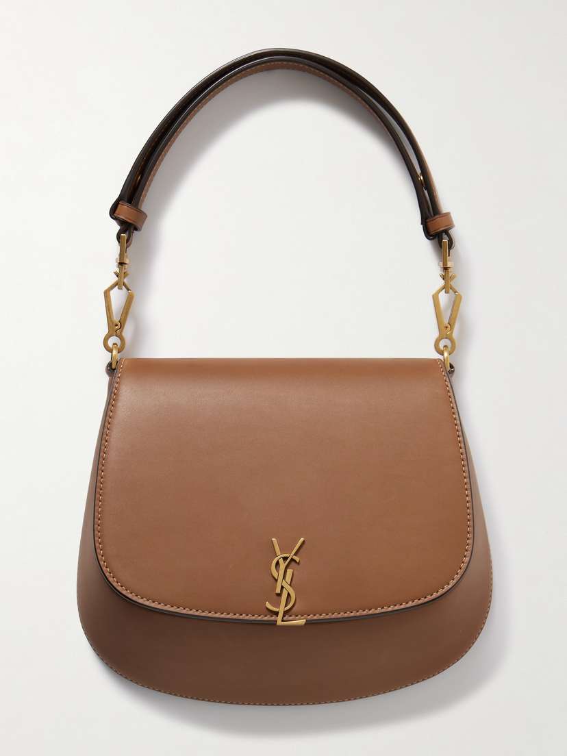 Saint Laurent Voltaire Top Handle Mini Leather Tote