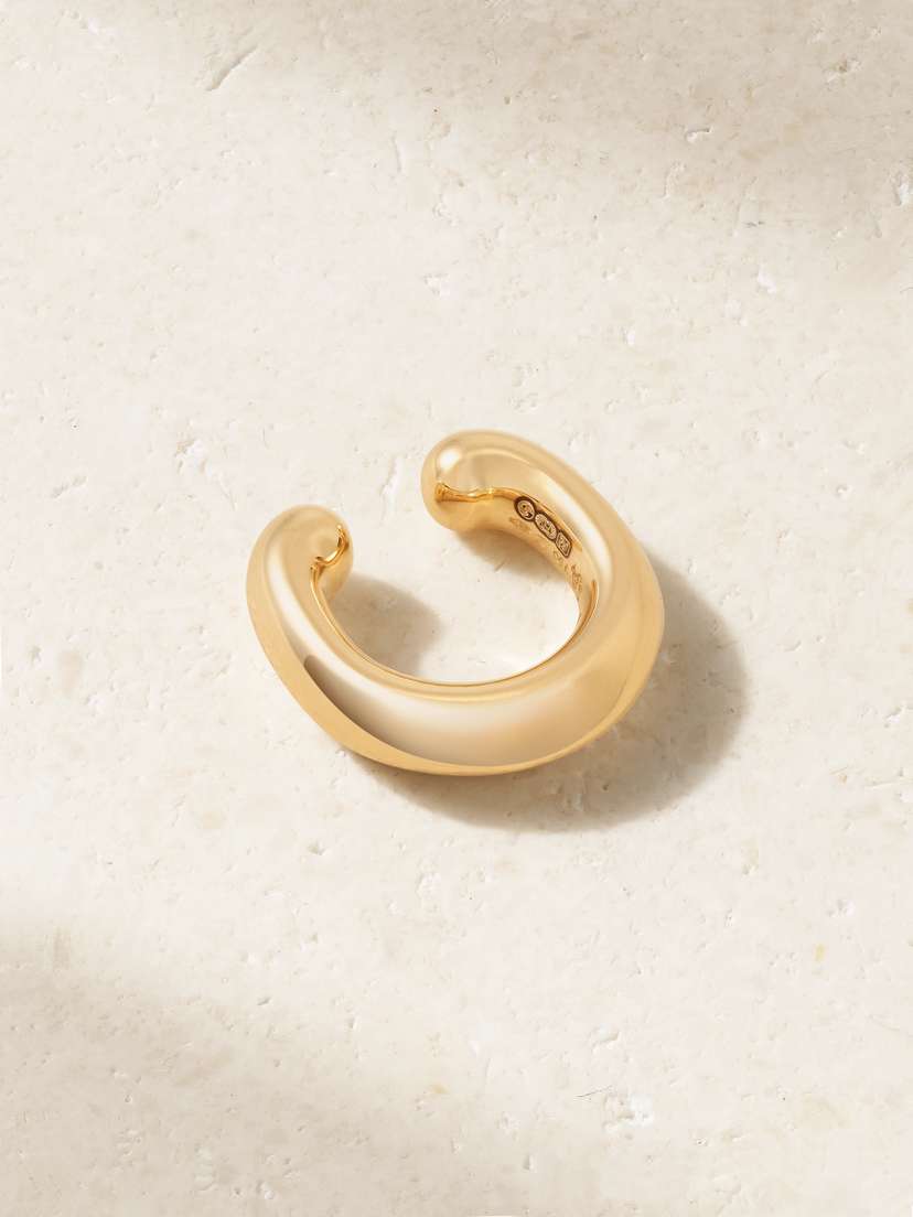 Uniform Object Shard 18-karat Gold Ear Cuff
