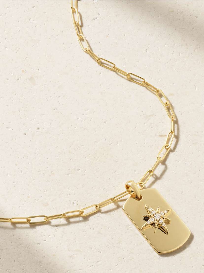 Mizuki Sea Of Beauty 14-karat Gold Diamond Necklace