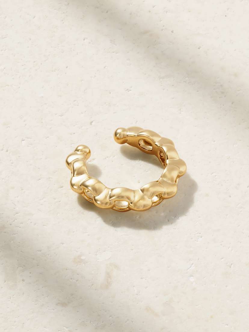 Mizuki Sea Of Beauty 14-karat Gold Ear Cuff