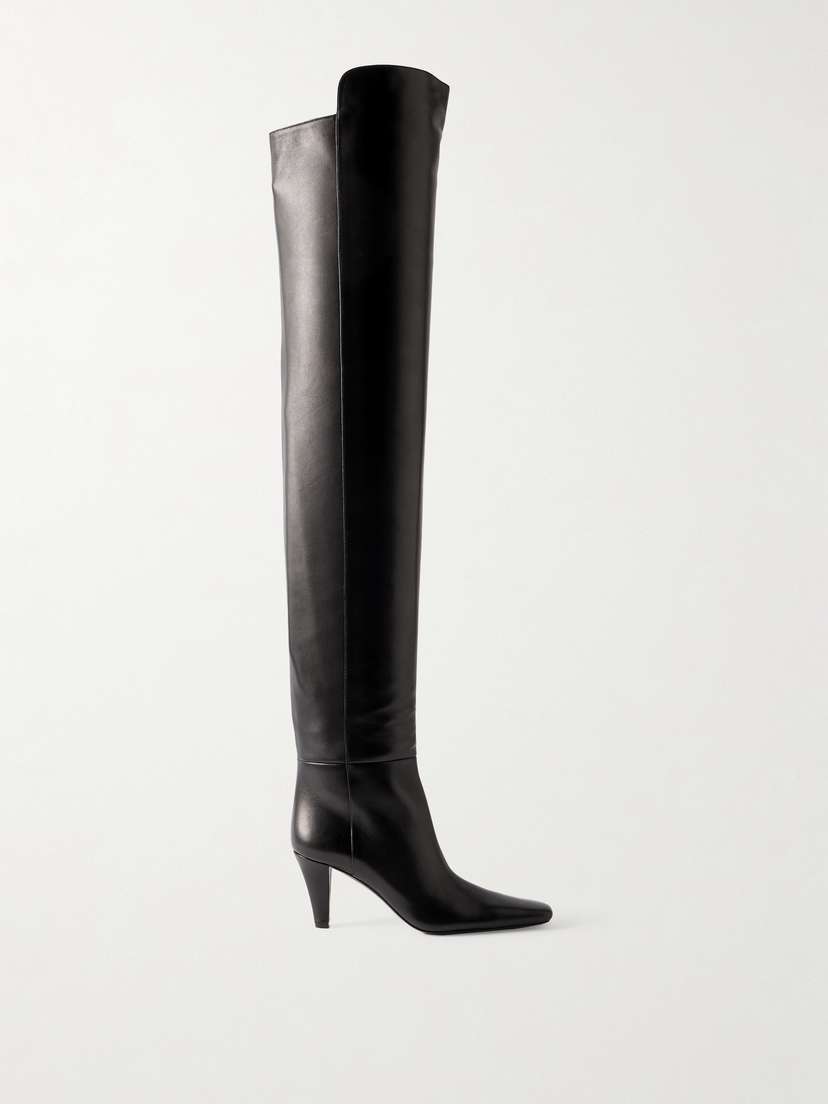 Saint Laurent Jill Leather Over-the-knee Boots