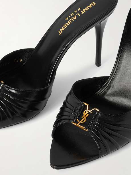 Saint Laurent Babylone Logo Mule main image 1