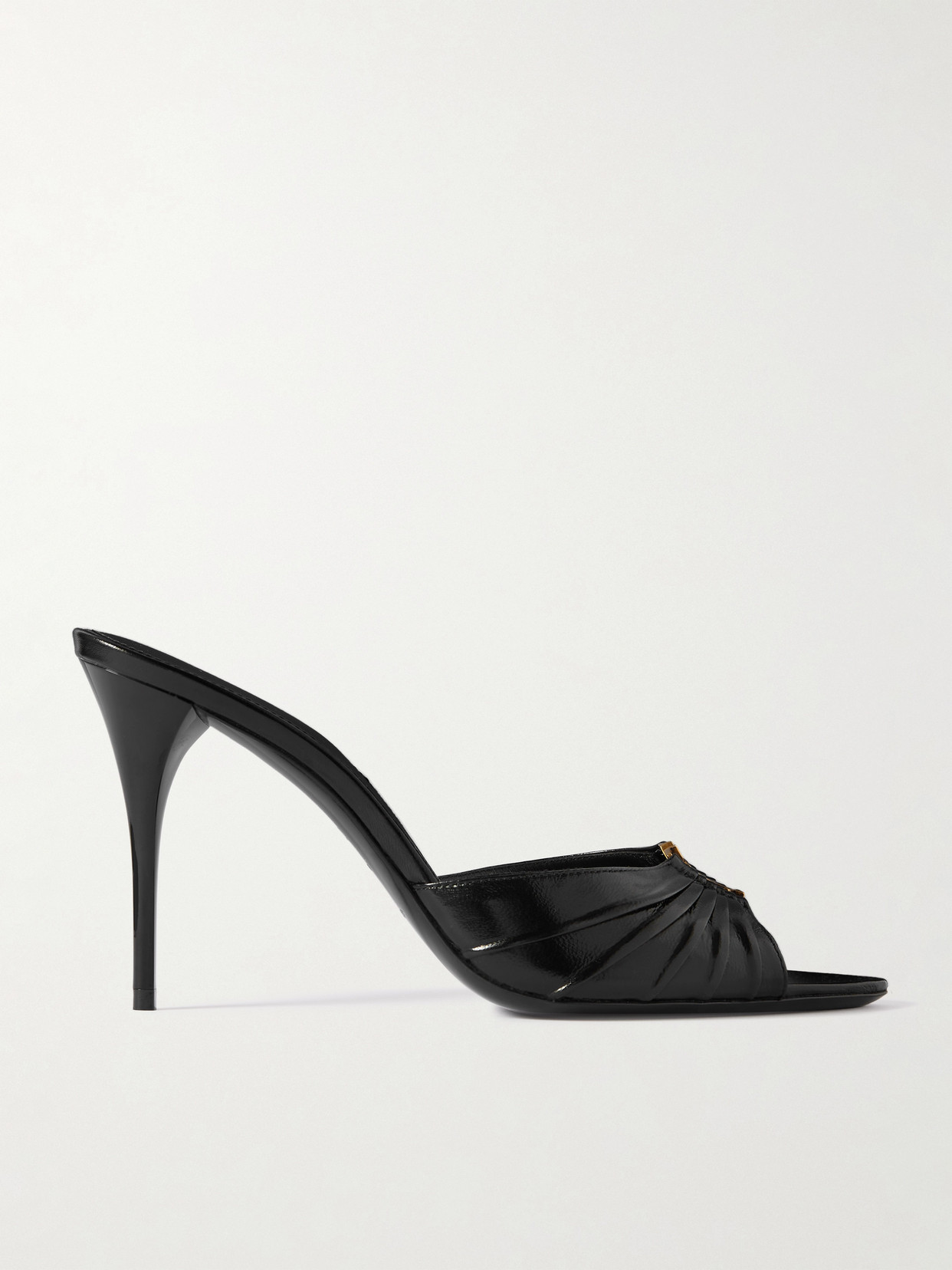 Saint Laurent Babylone Mules In Black