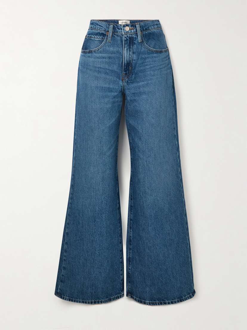Frame Easy Flare High-rise Flared Jeans