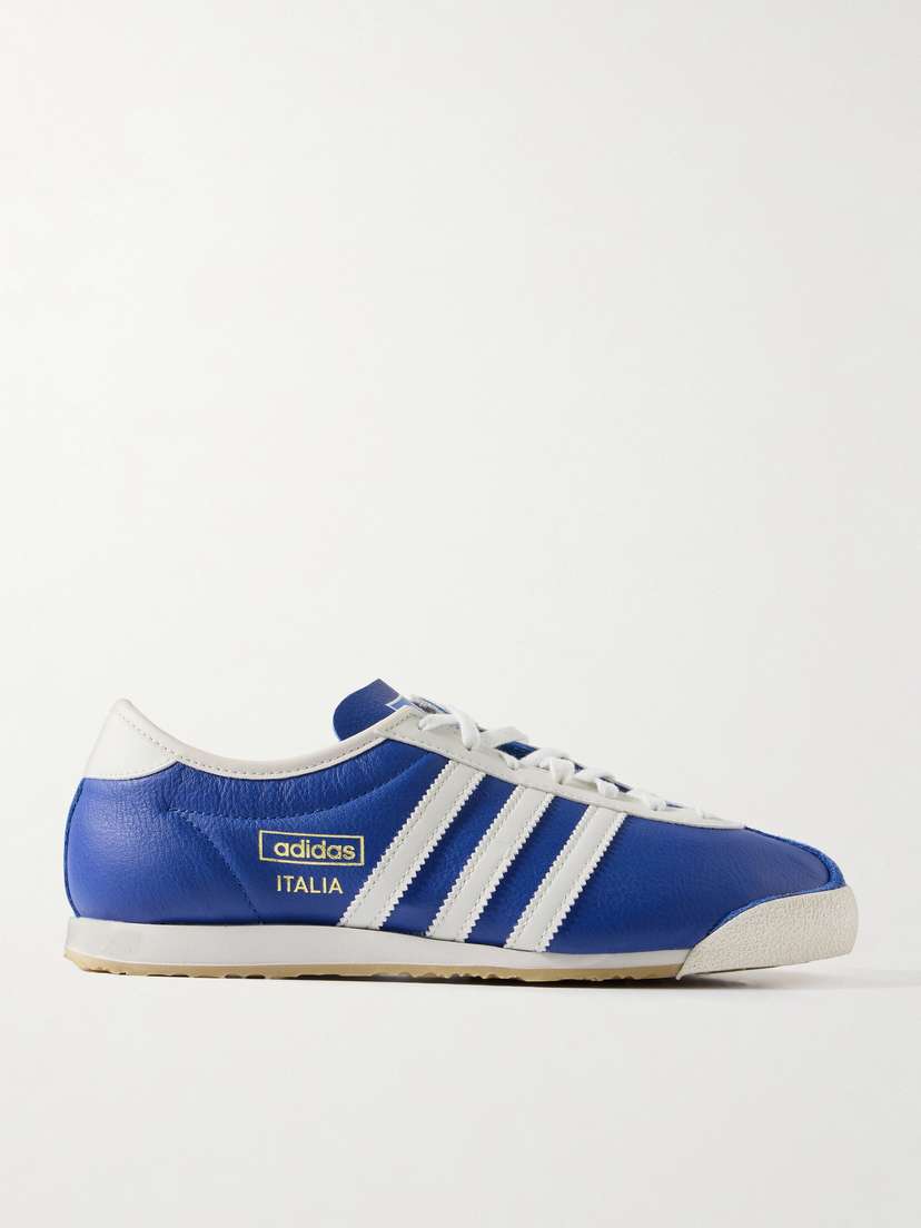adidas Originals + C.p. Company Italia Spezial Suede-trimmed Leather Sneakers