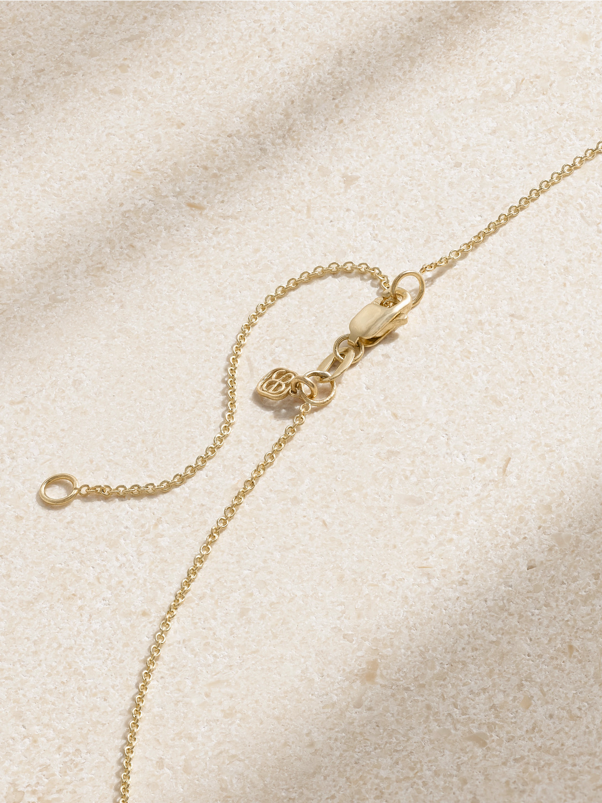 Sydney Evan Large Butterfly 14-karat Gold Diamond Necklace In Gold