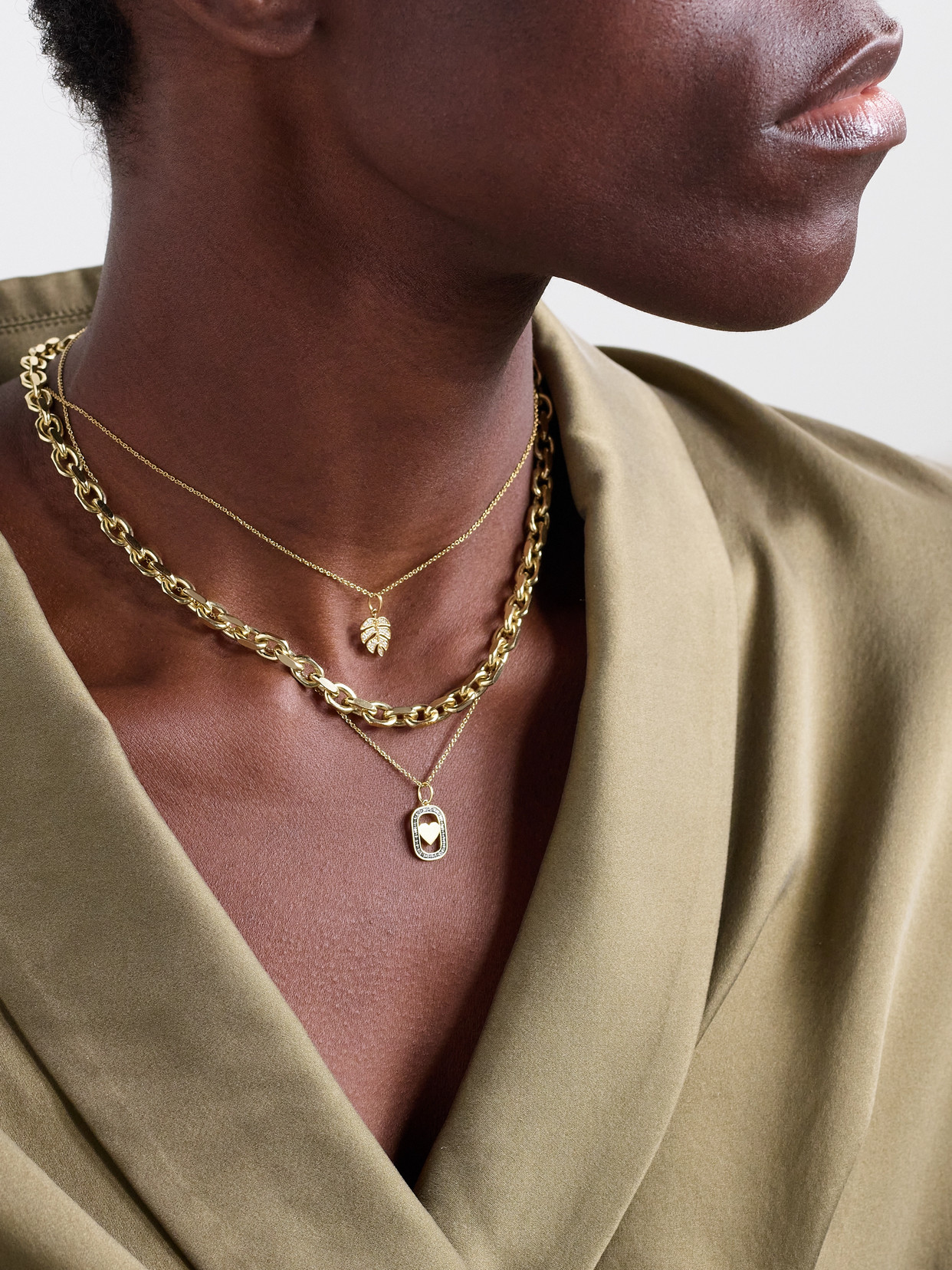 Sydney Evan 14-karat Gold Necklace In Gold