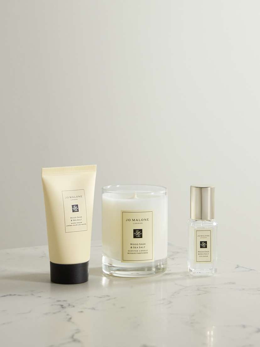 Jo Malone London Wood Sage & Sea Salt Cologne, Candle And Hand Cream Travel Set