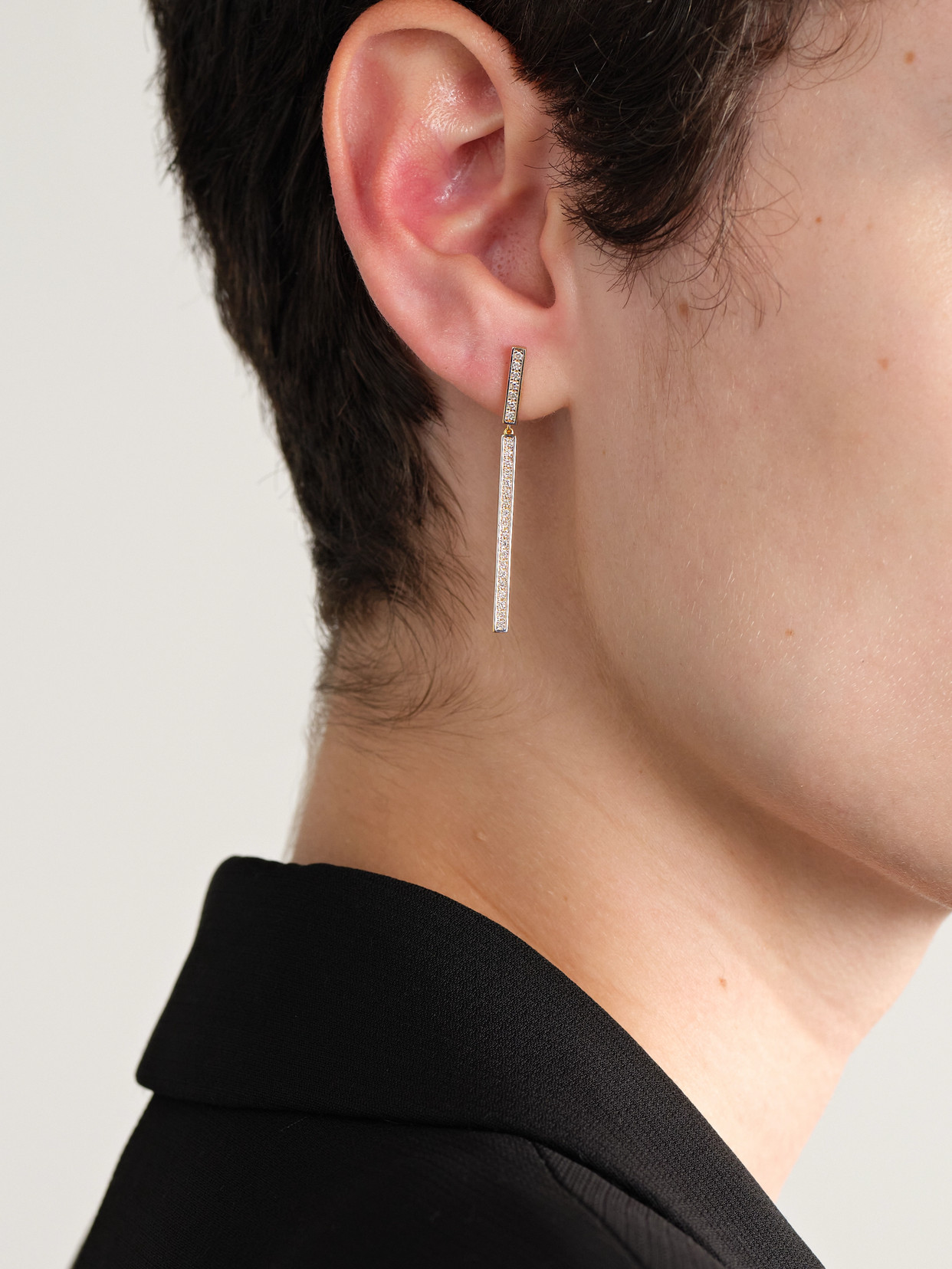 Mateo 14-karat Gold Diamond Earrings In Gold