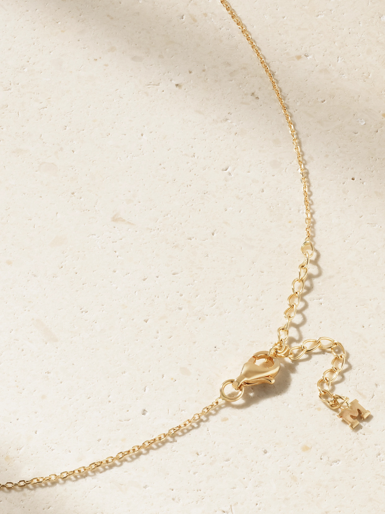 Mateo 14-karat Gold Topaz And Diamond Necklace In Gold