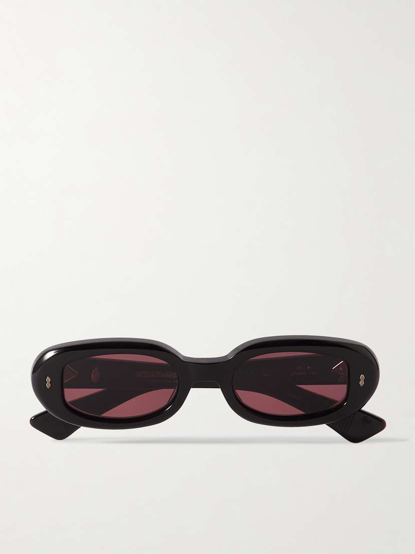 Jacques Marie Mage Besset Oval-frame Acetate Sunglasses