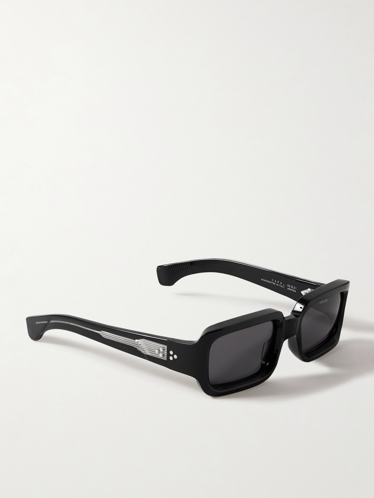Jacques Marie Mage Vera Square-frame Acetate Sunglasses In Black
