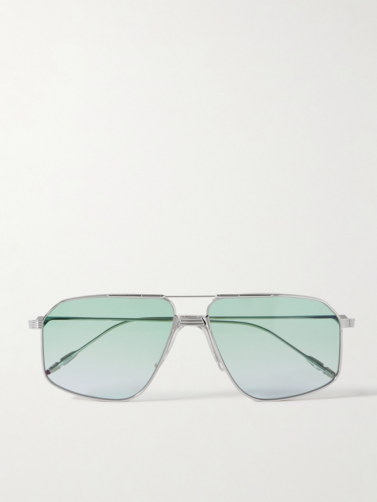 Jacques Marie Mage - Jagger Aviator-style Titanium Sunglasses - Silver