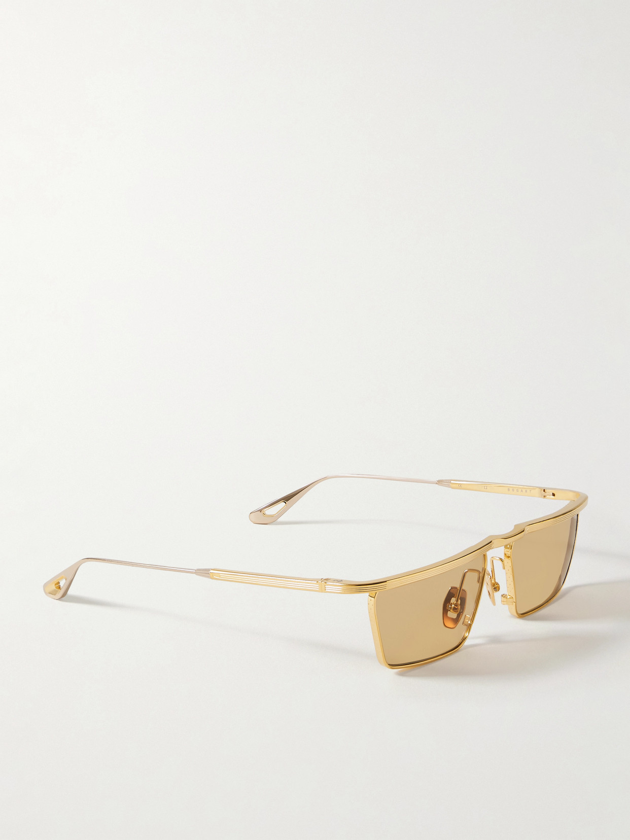 Jacques Marie Mage Bogart D-frame Gold-tone Sunglasses In Gold