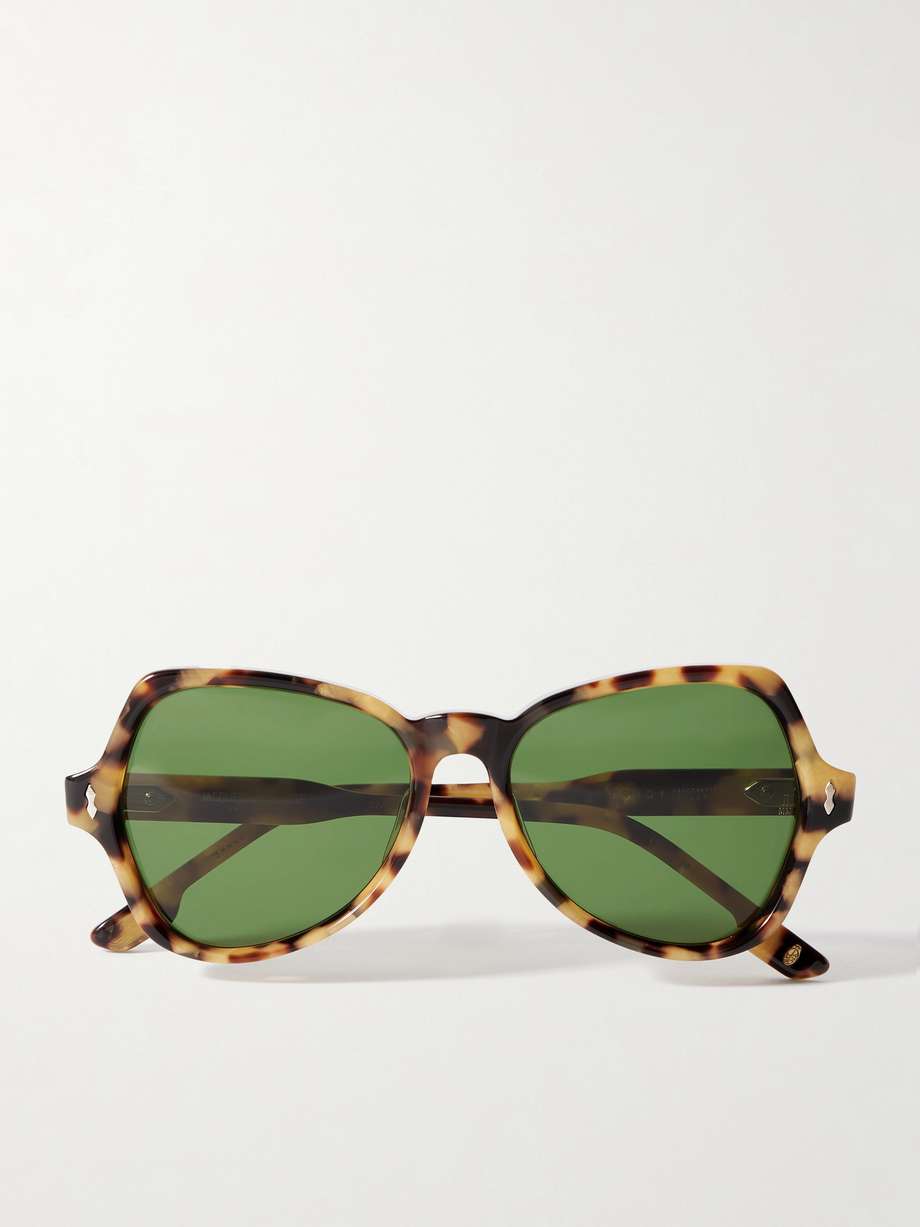 JACQUES MARIE MAGE Candy 玳瑁纹板材 D 形框太阳镜 | NET-A-PORTER