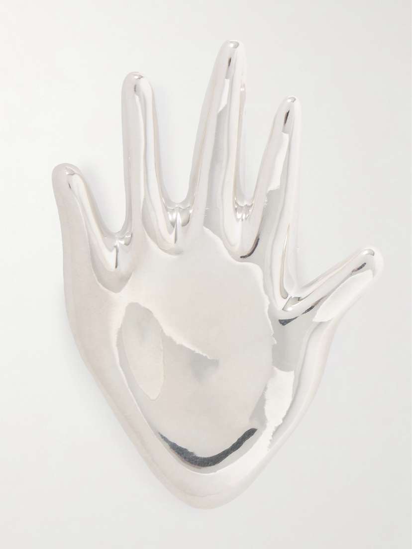 AGMES Dalí Recycled Sterling Silver Brooch