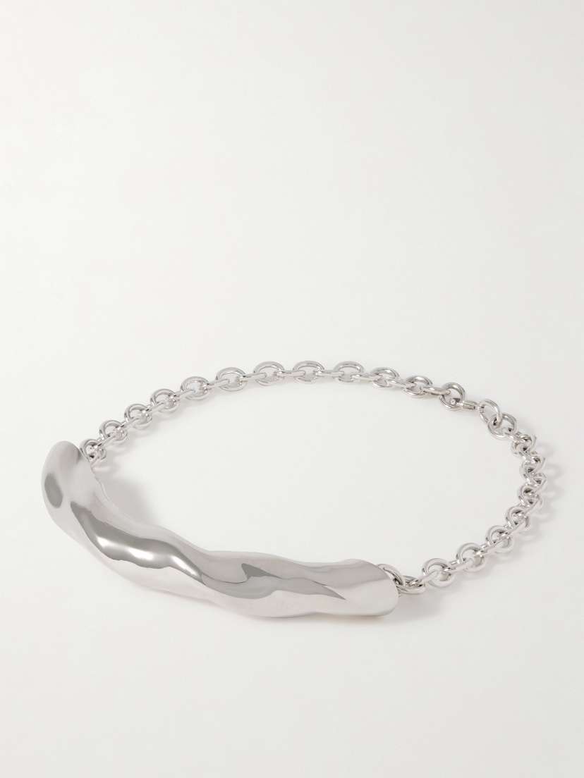 AGMES Astrid Recycled Sterling Silver Choker