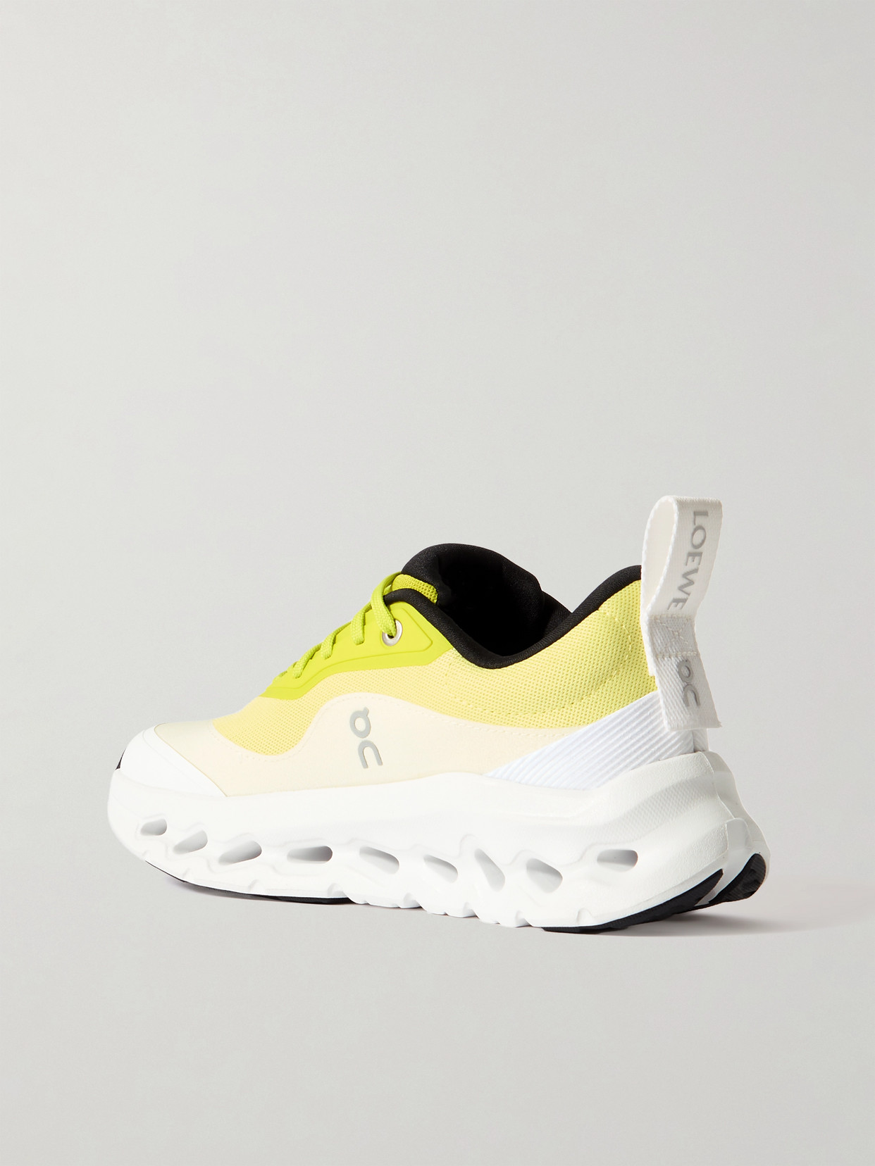 Loewe + On Cloudtilt 2.0 Stretch Recycled-knit Sneakers In Yellow