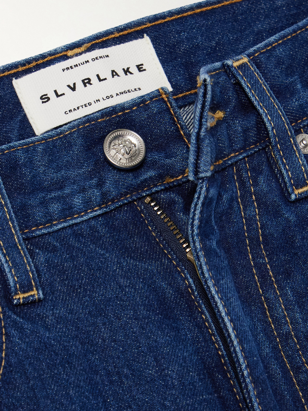 Shop Slvrlake Sophie High-rise Slim-leg Jeans In Blue