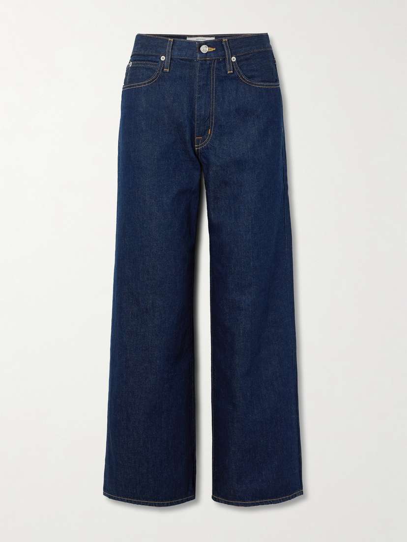 SLVRLAKE Selena Mid-rise Wide-leg Jeans